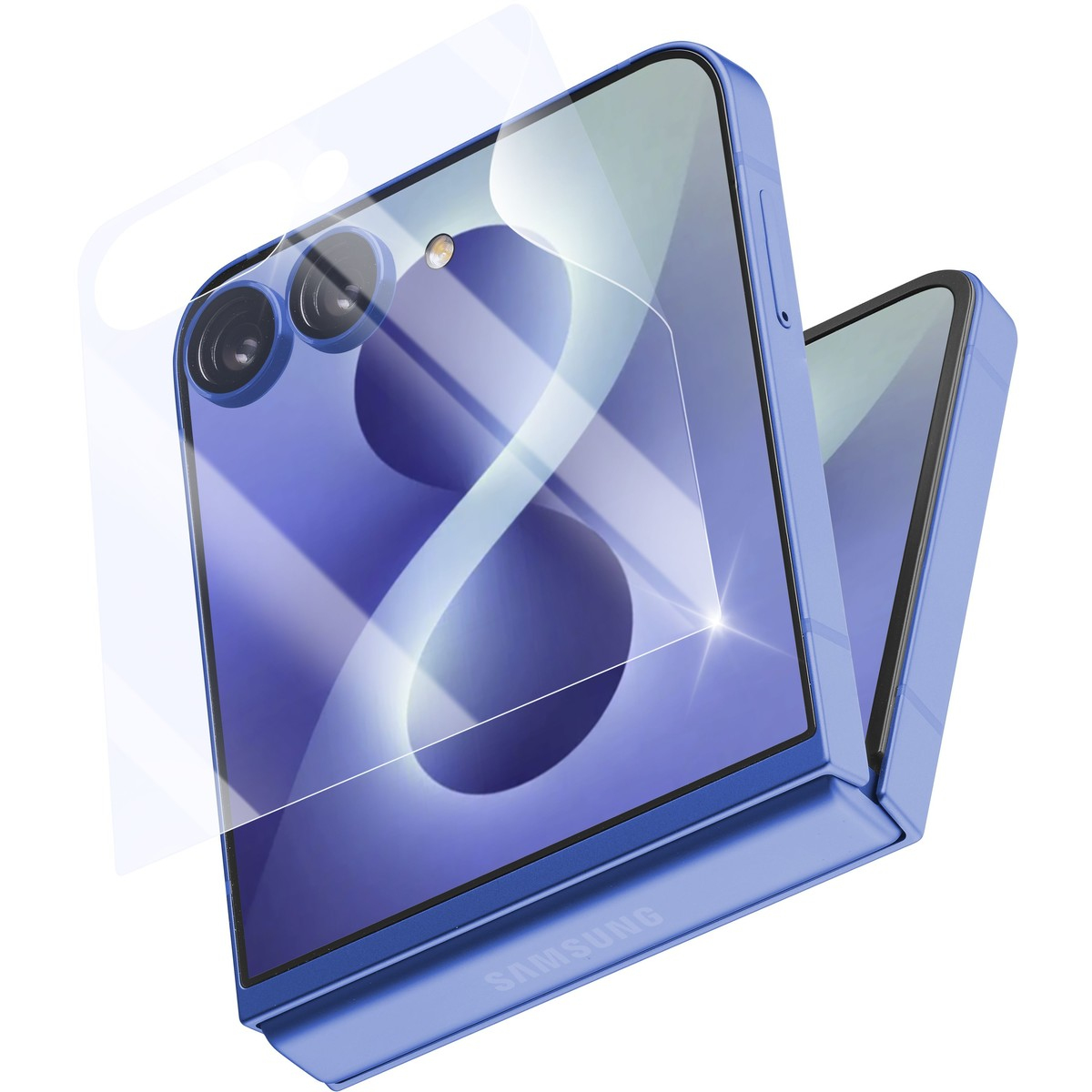Cellularline aizsargplēve Samsung Z Flip 8