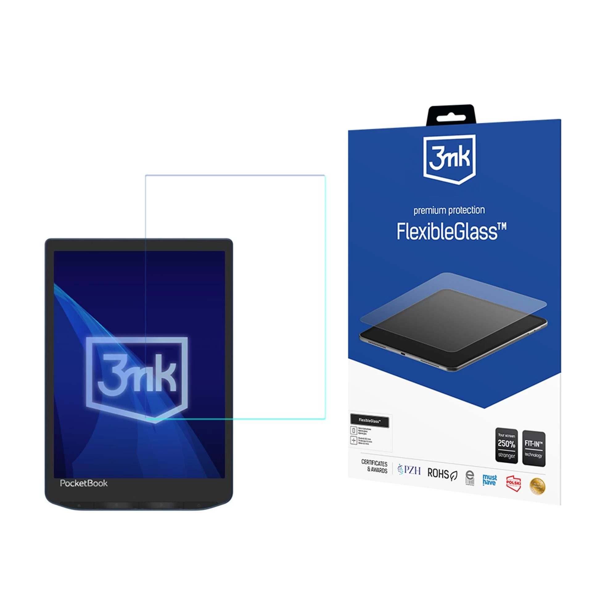 3MK FlexibleGlass hibrīdstikls PocketBook Verse Pro