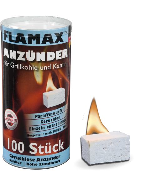 Flamax parafīna aizdedzināšanas kubiņi, 100 gab