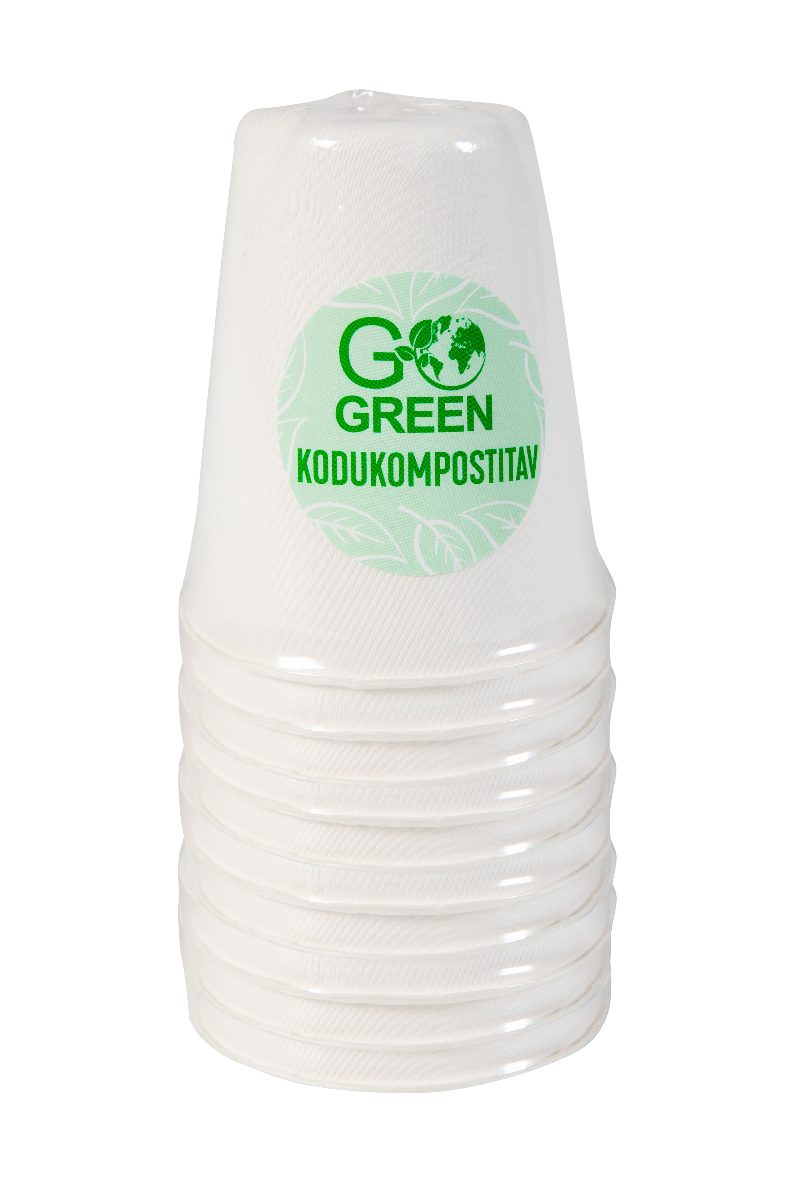 Gogreen kompostējami cukurniedru krūzes 250 ml