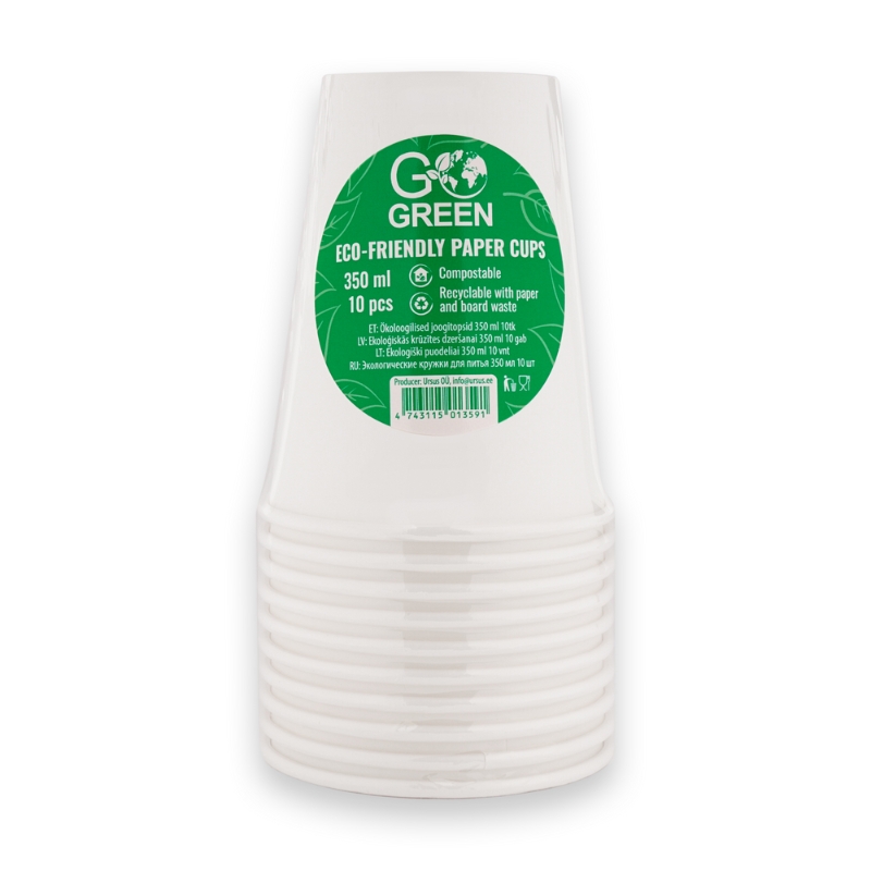 Gogreen videi draudzīgas krūzes 350 ml