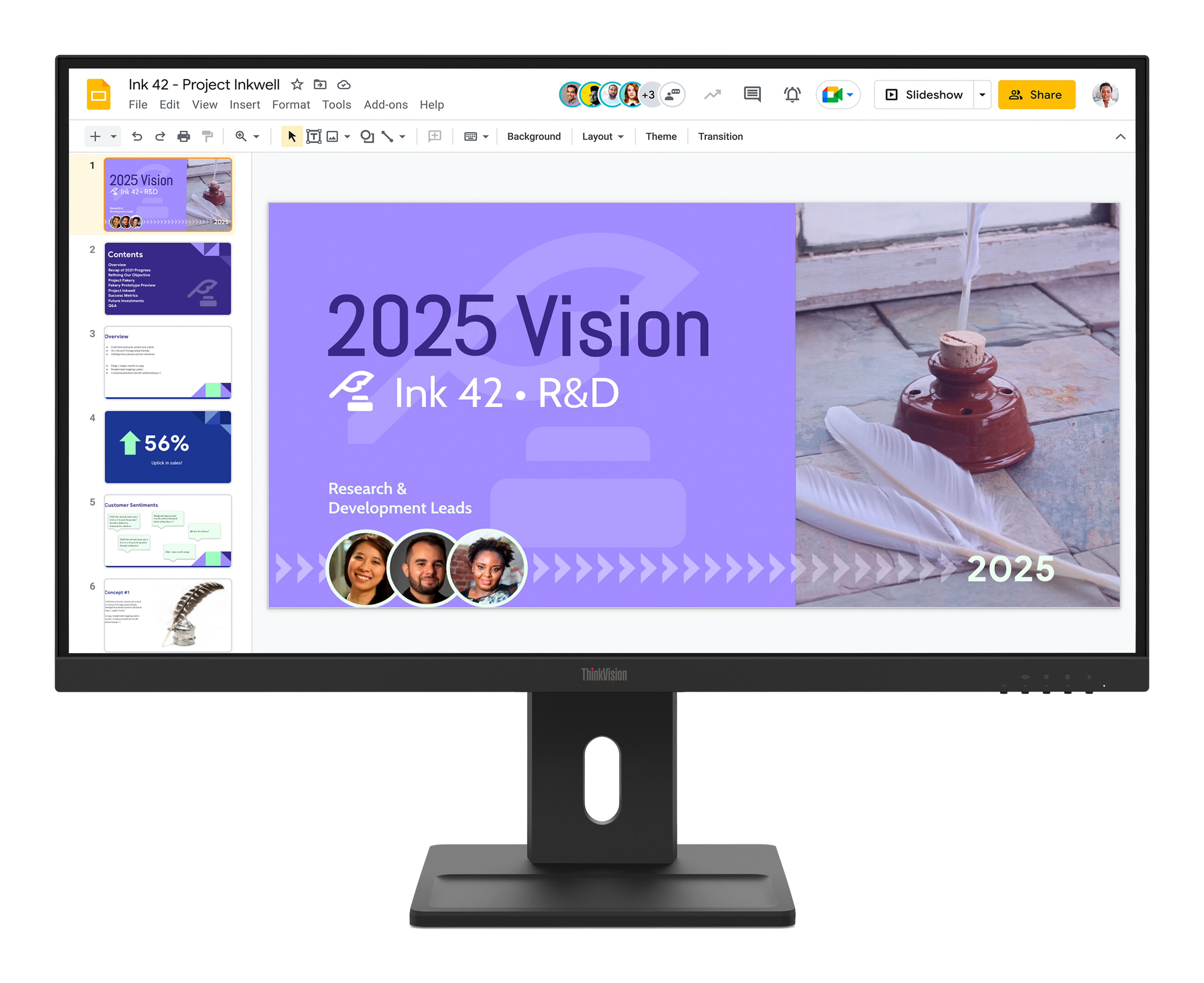 Lenovo ThinkVision E27Q-40 QHD 100Hz biznesa