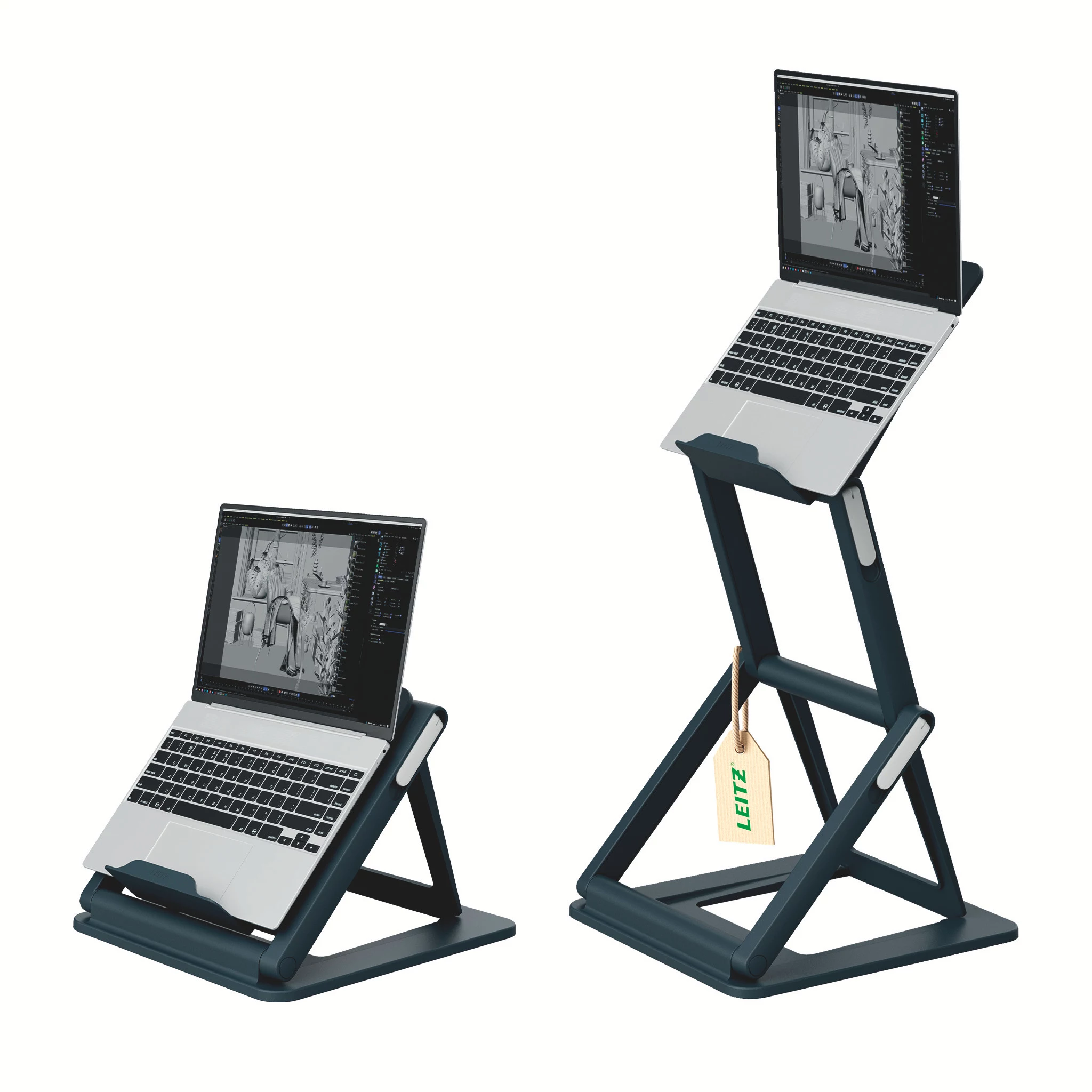 Leitz Ergo 2-in-1 sēdus-stāvus portatīvā datora