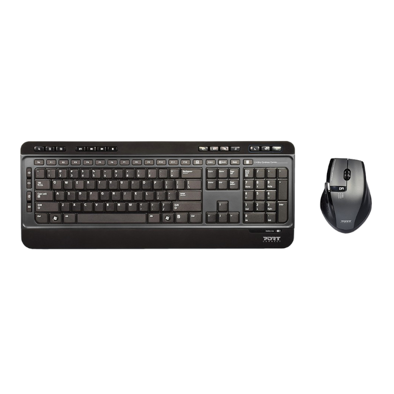 Port Silent bezvadu tastatūras un peles