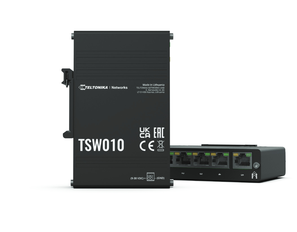 Teltonika TSW010 5 portu 100 Mbps