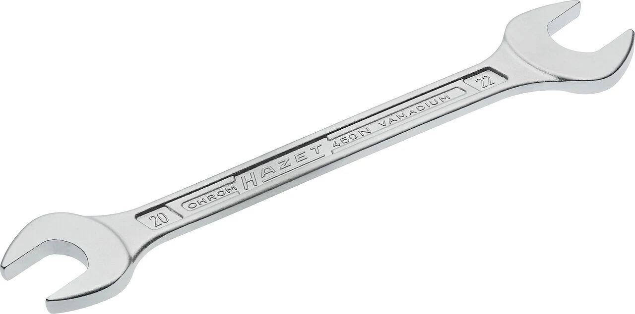 HAZET 450N-20X22 divpusējā uzgriežņu atslēga, metriskā