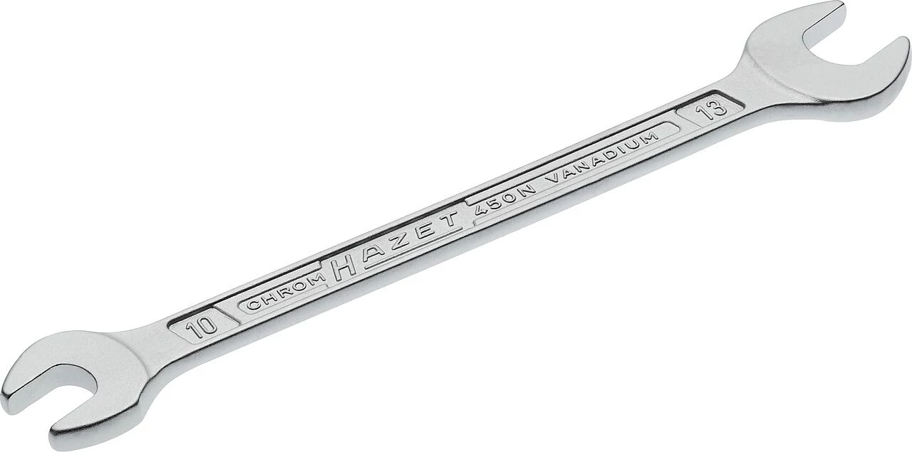 HAZET divpusējā uzgriežņu atslēga 450N 10x13mm