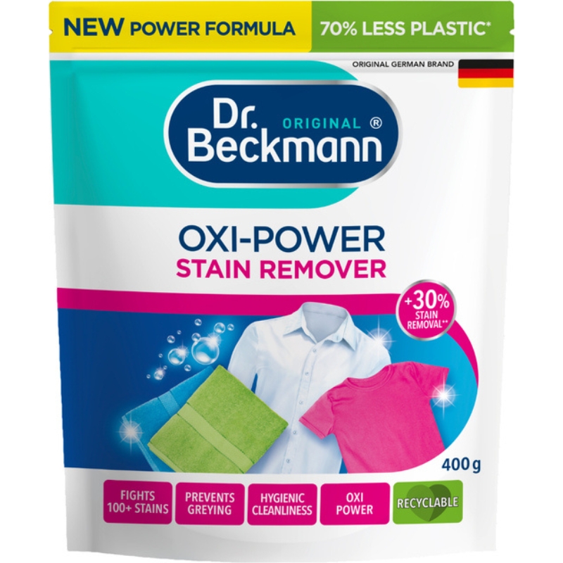 Dr. Beckmann Oxi-Power traipu tīrīšanas pulveris