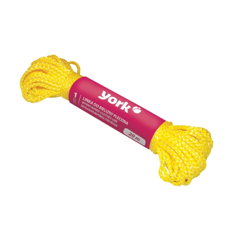 YORK Twisted veļas aukla 20 m