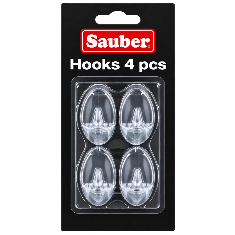 Sauber ovālie āķīši, 4 gab., 2