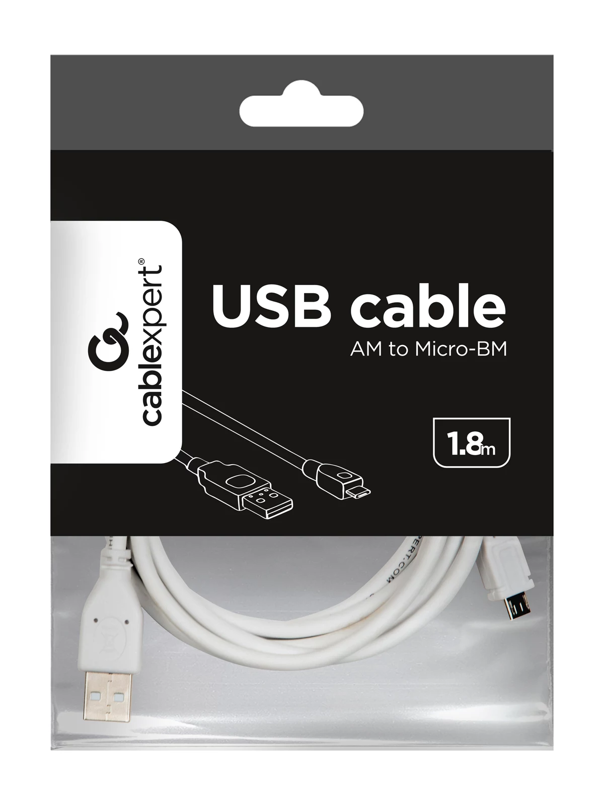 Gembird CCP-mUSB2-AMBM-6-W USB 2.0 A
