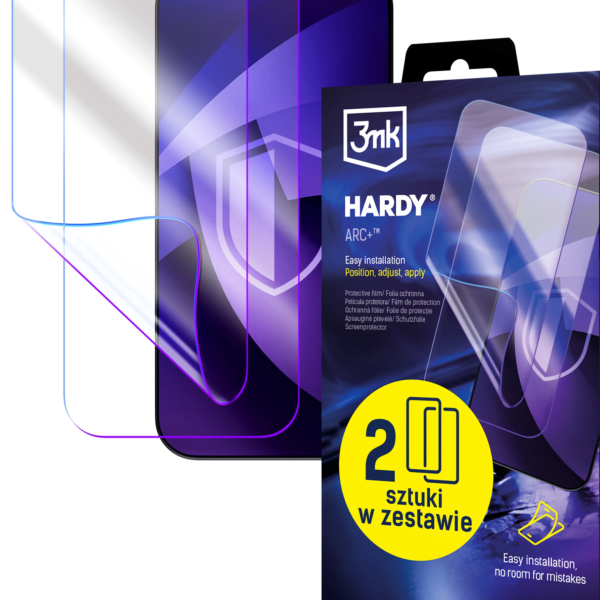 3mk Hardy ARC+ 4 slāņu ekrāna