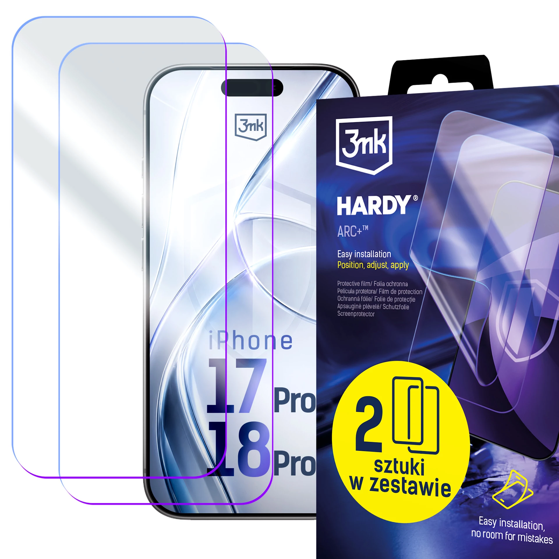 3mk Hardy ARC+ 4 slāņu ekrāna
