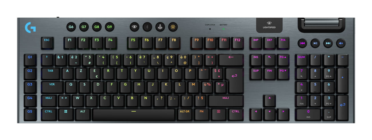 Logitech G915 X LIGHTSPEED bezvadu klaviatūra