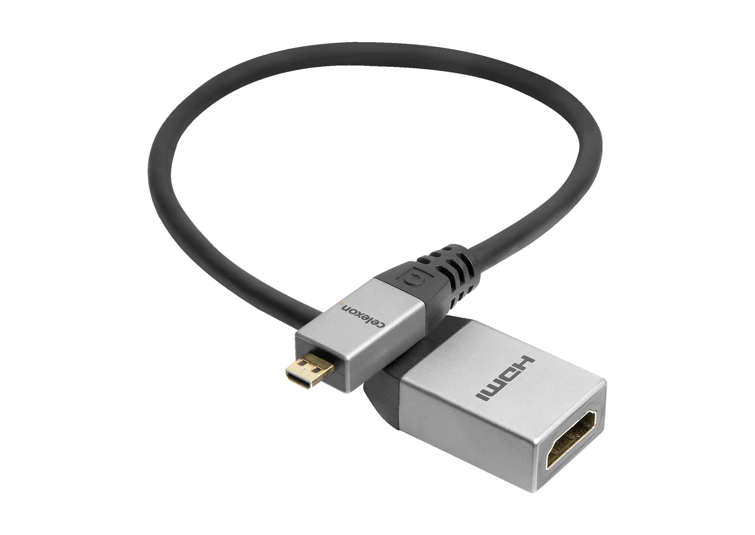 Celexon Micro HDMI M/F adapteris ar