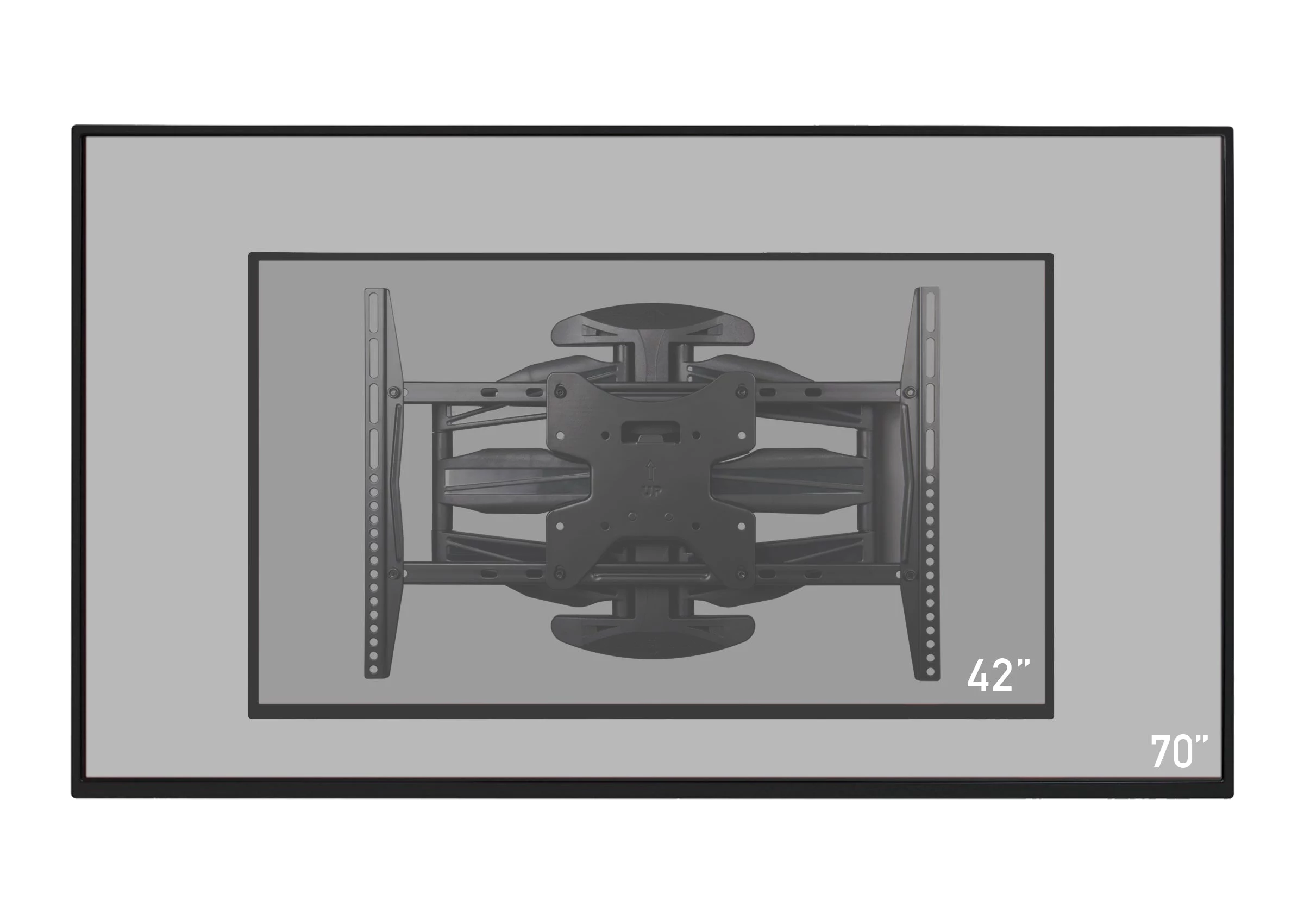 Celexon Adjust-RT70460 kronšteins LCD televizoram, melns