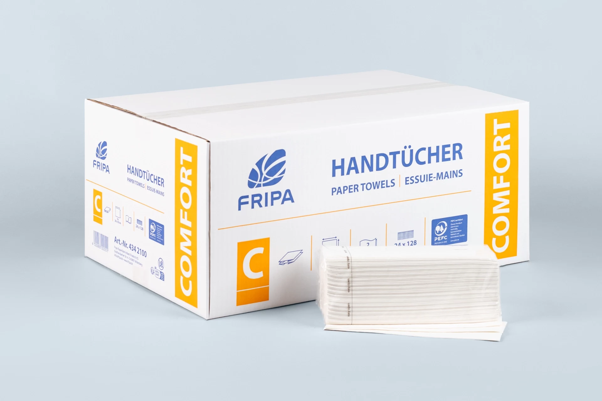 Fripa Comfort papīra roku dvieļi 24