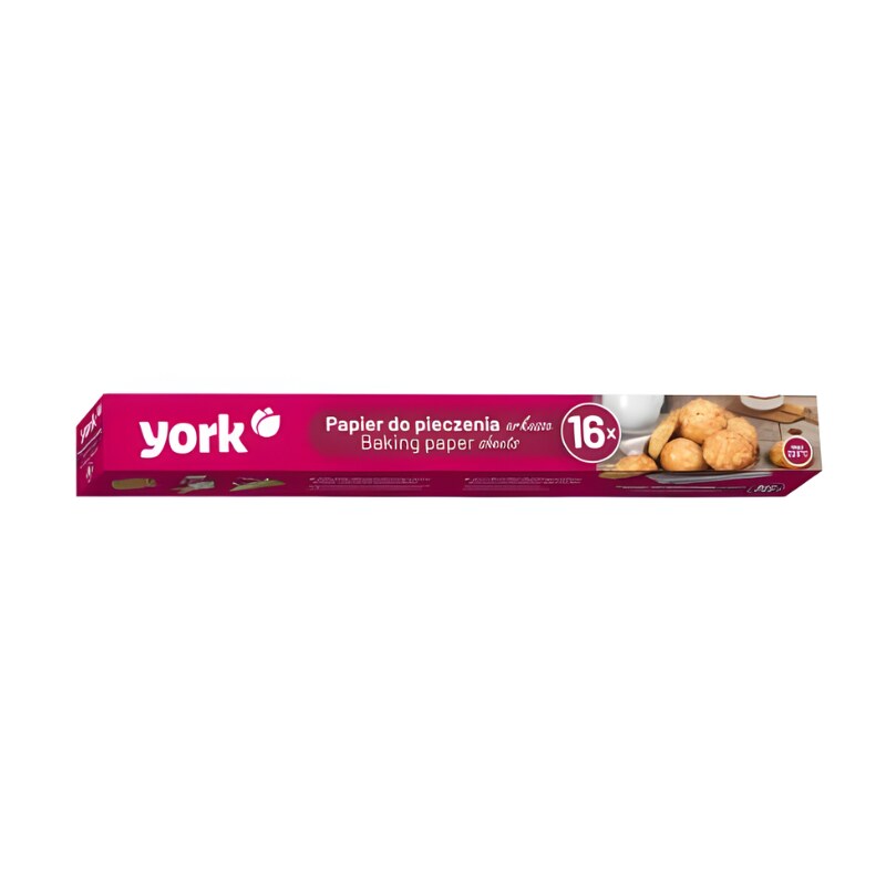 YORK cepamā papīra loksnes 16 gab