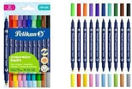 Pelikan Colorella Twin flomāsteri, krāsu sortiments