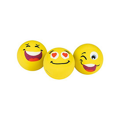 WEDO SMILEY dzēšgumija, dzeltena, 3 dizaini