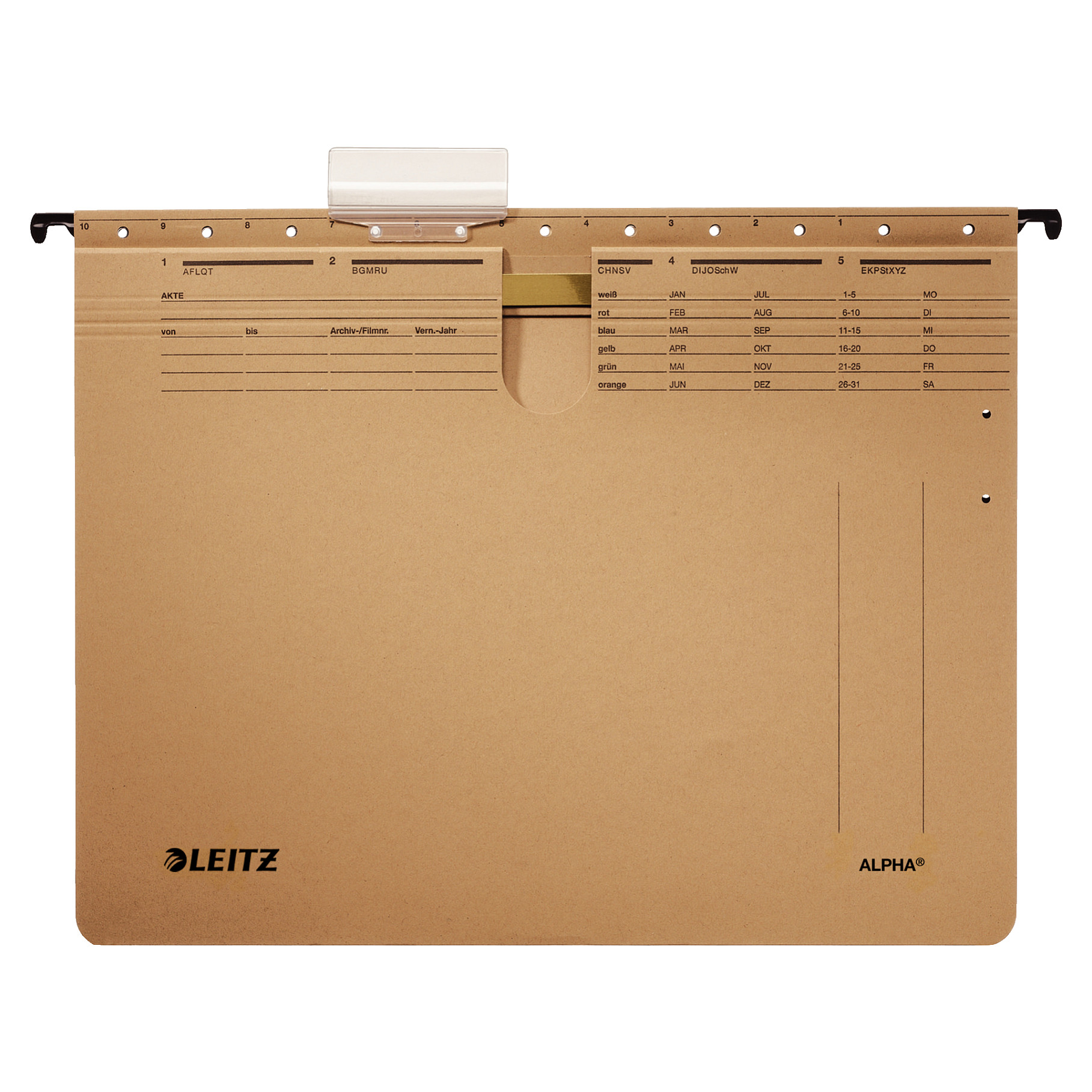 Leitz ALPHA piekaramā mape A4, ar