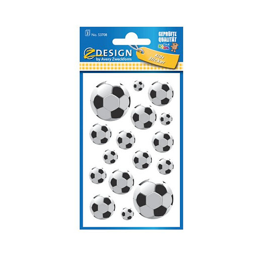 AVERY Zweckform uzlīmes 53708 futbols, 48