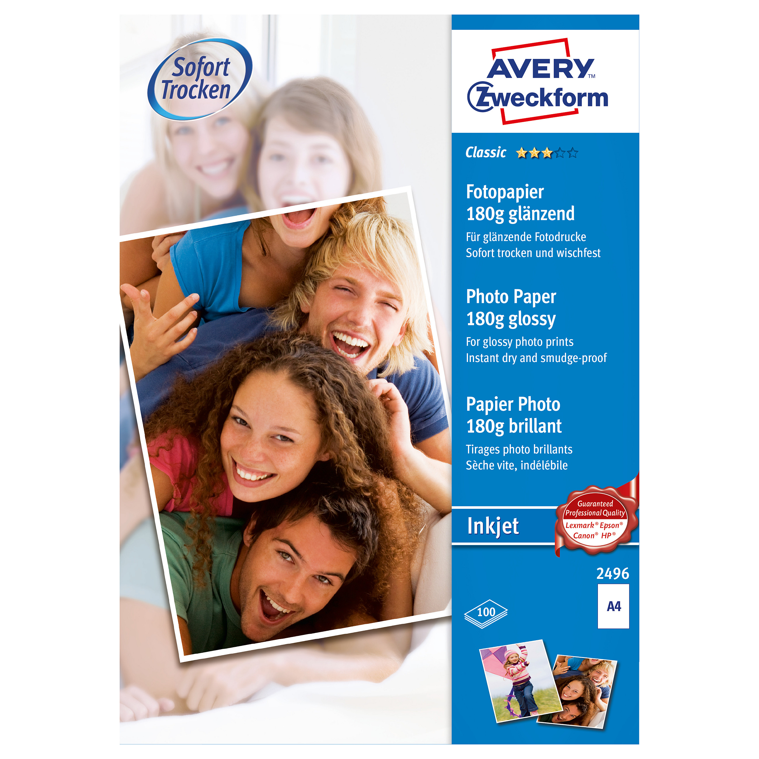 Avery Zweckform Everyday 2496 fotopapīrs A4