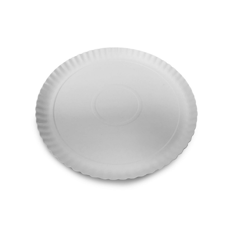 Guardini papīra paplātes baltas, 3 gab