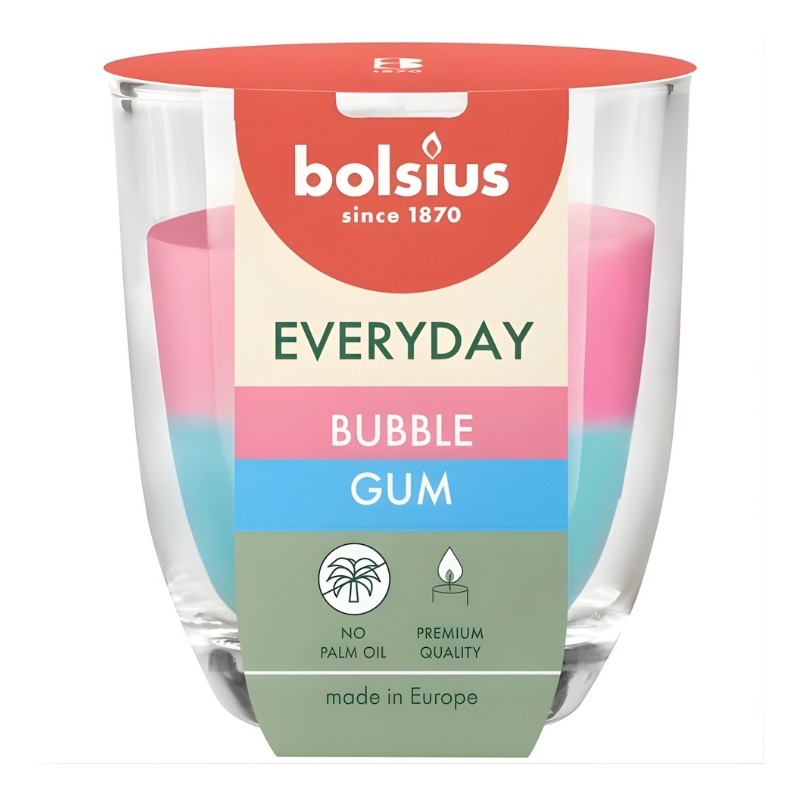 Bolsius Everyday smaržīga svece stikla traukā