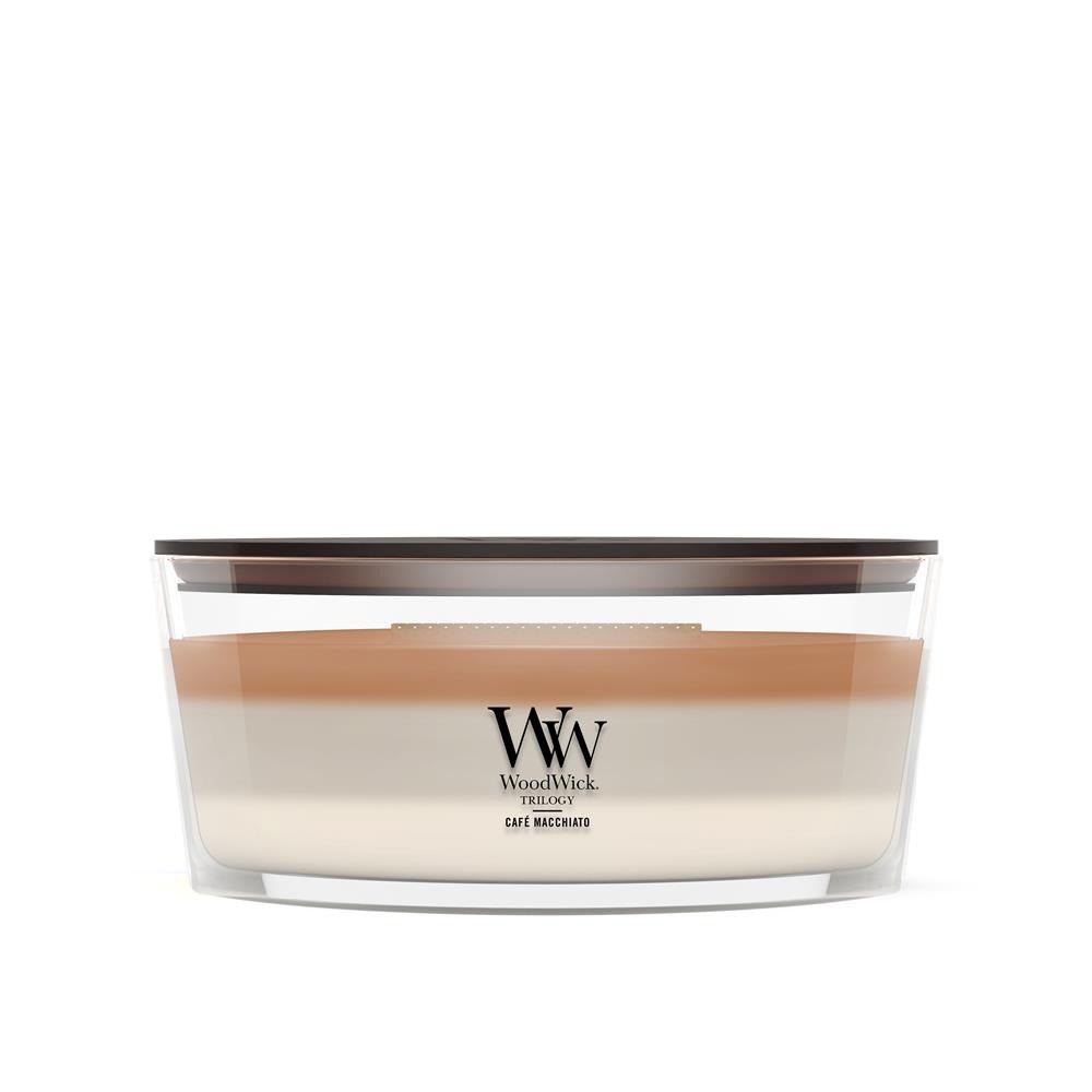 WoodWick Café Macchiato elipses formas svece