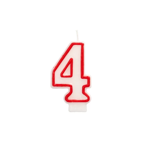Papstar cipara svece "4", 7