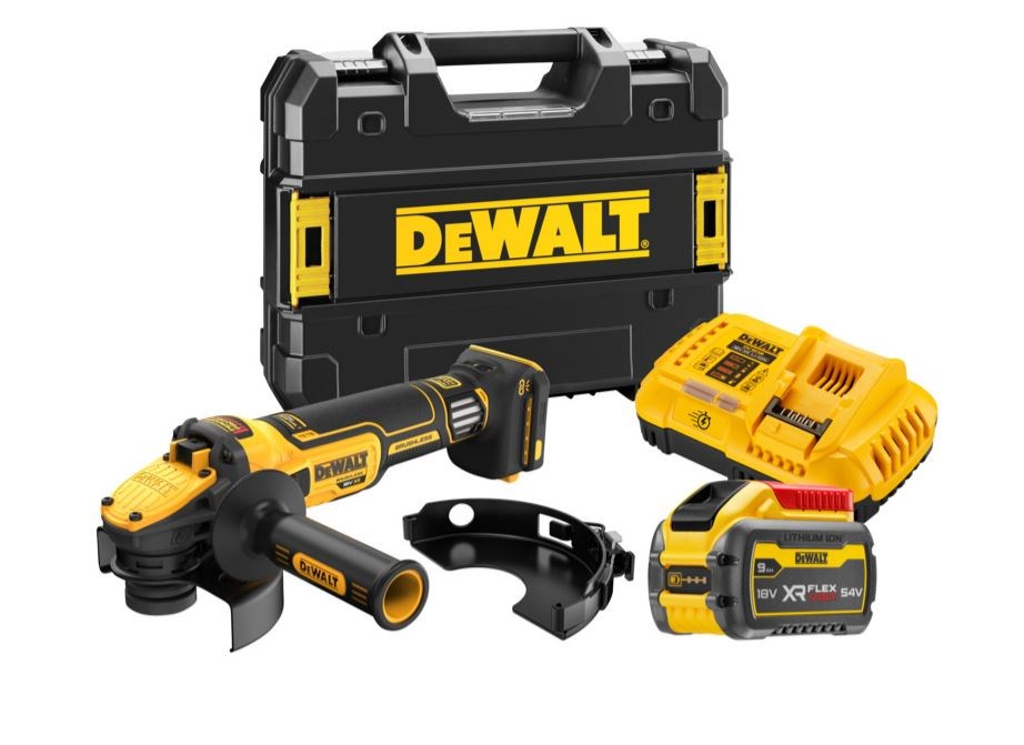 Leņķa slīpmašīna DeWalt 125mm 18V DCG409VSX1T