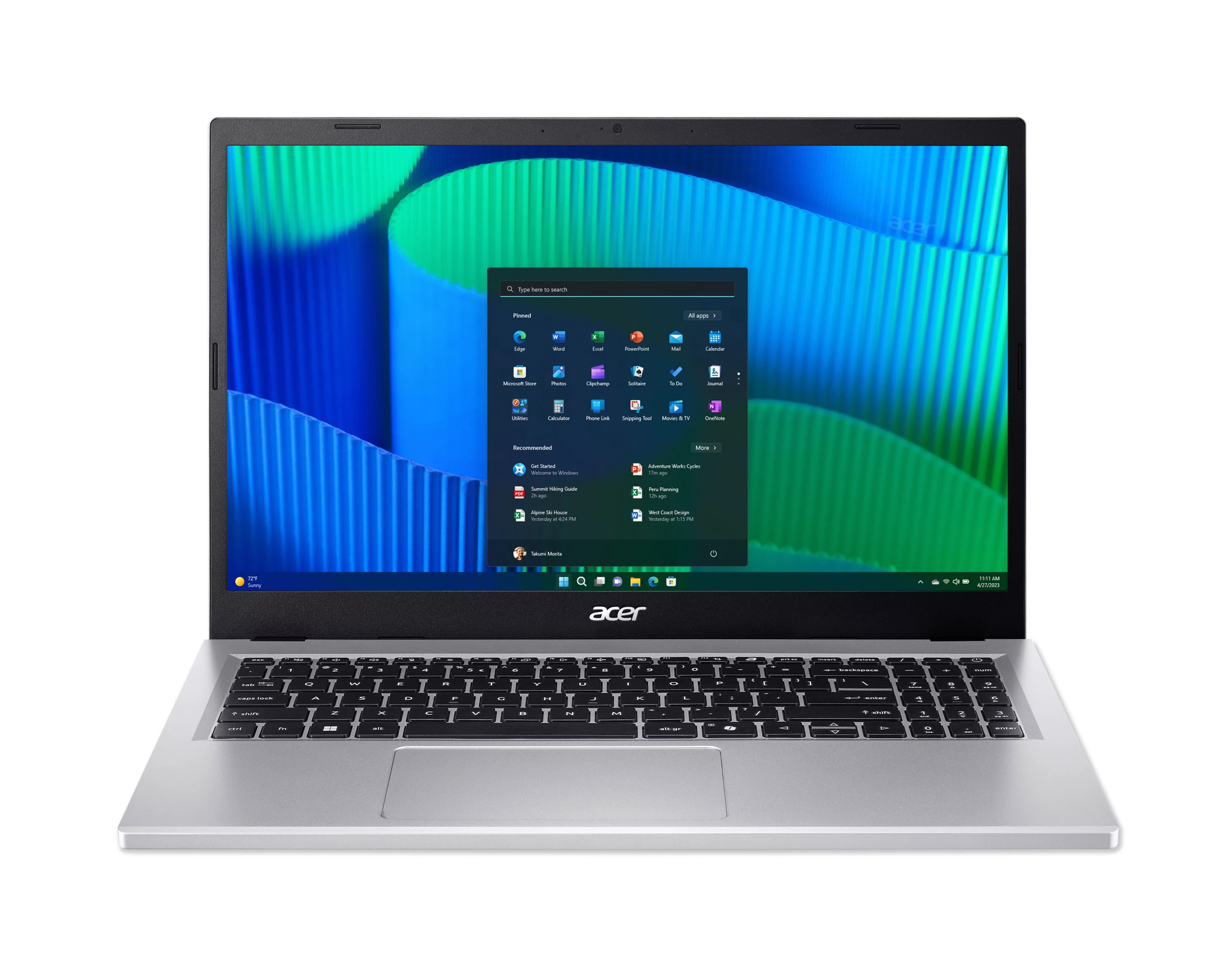 Acer Extensa 15,6" portatīvais dators