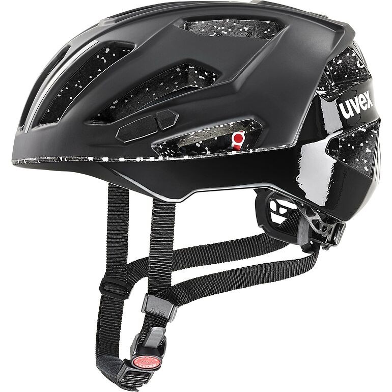 UVEX velosipēda ķivere Gravel-X 52-57, melna