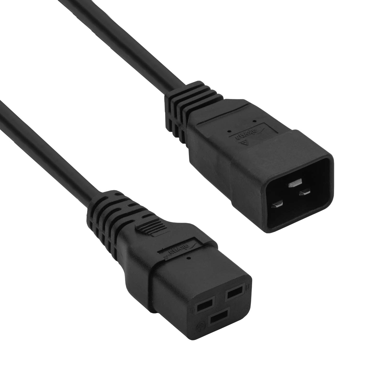 Akyga AK-UP-03S servera barošanas pagarinātājkabelis IEC