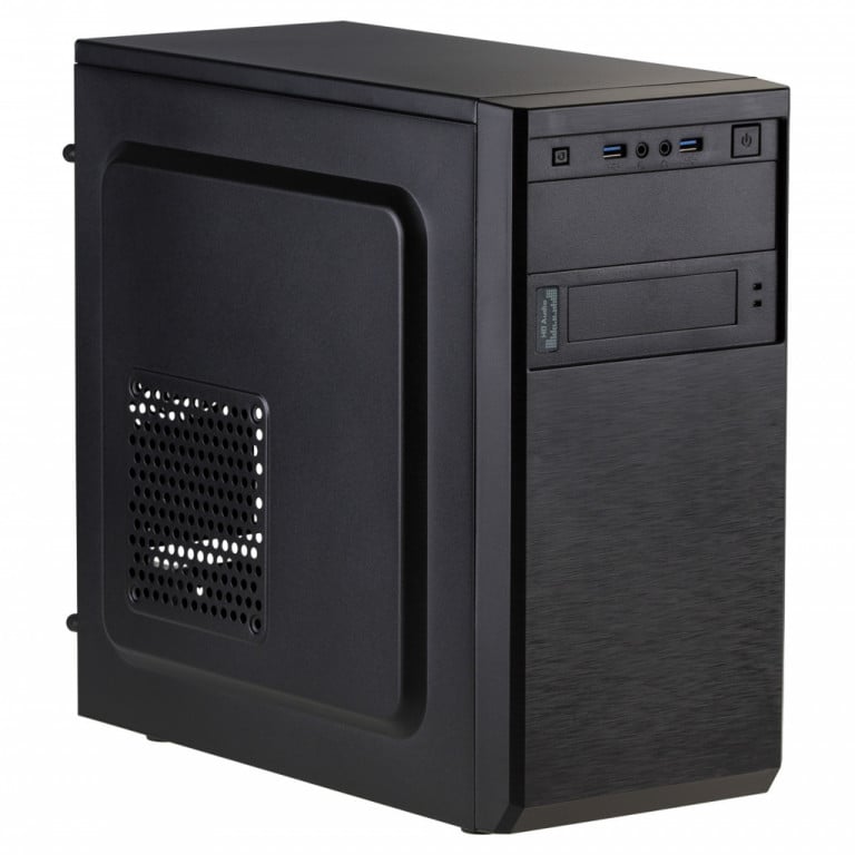 Akyga AK17BK Micro ATX korpuss, 2x