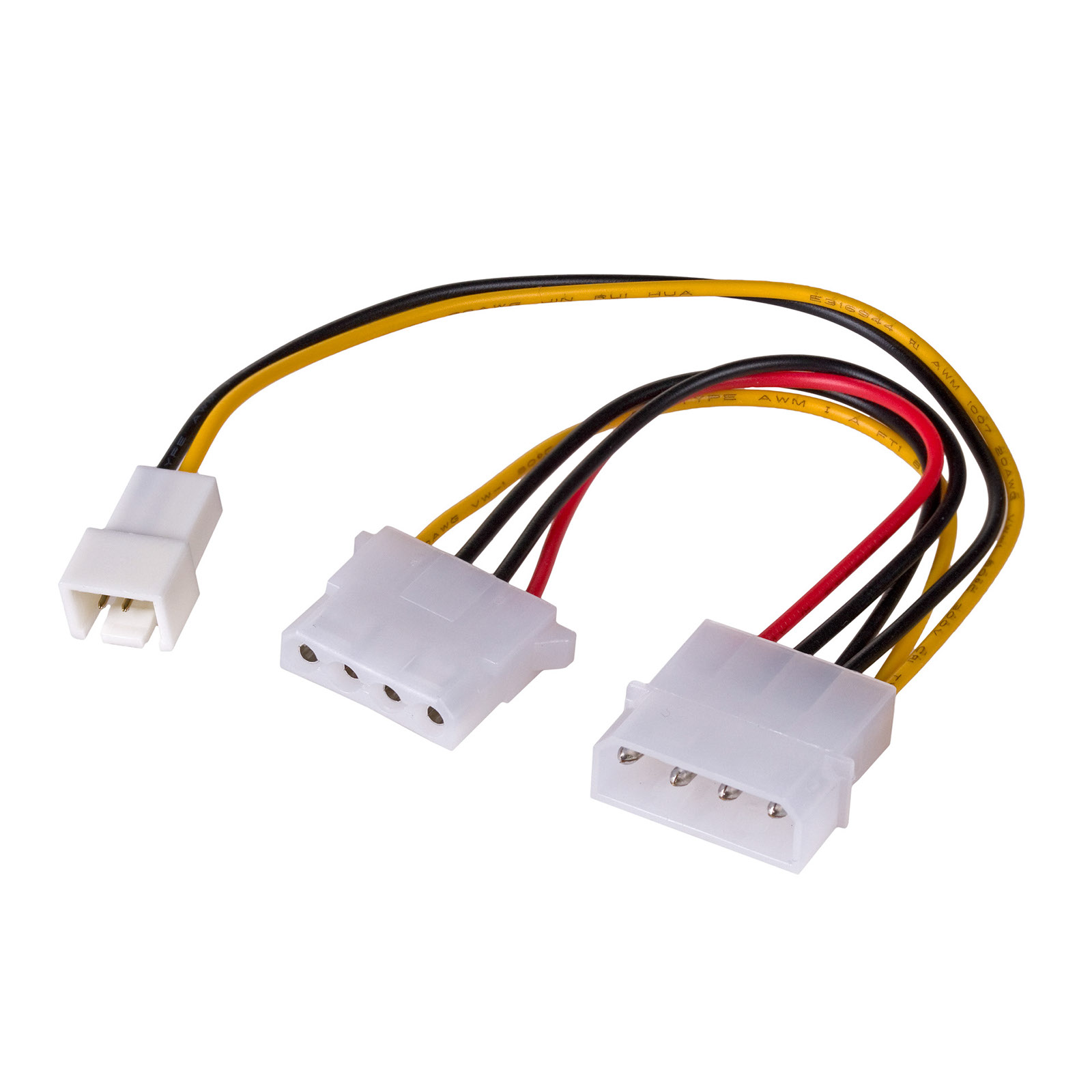 Akyga AK-CA-35 ventilatora barošanas sadalītājs Molex