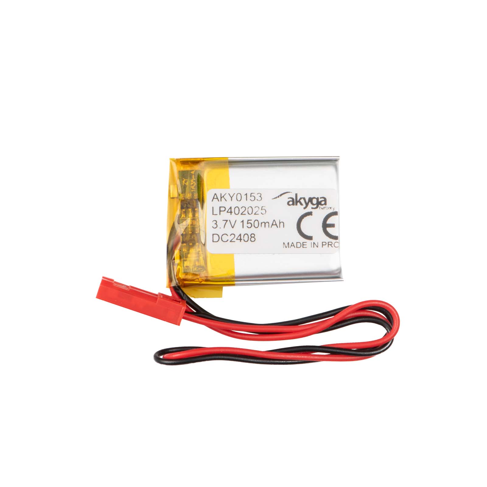 Akyga AKY0153 LP402025 Li-Po akumulators 3