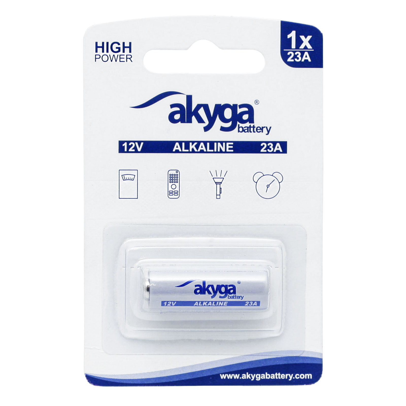 Akyga AKY2101 23A (8LR932) sārmu baterija