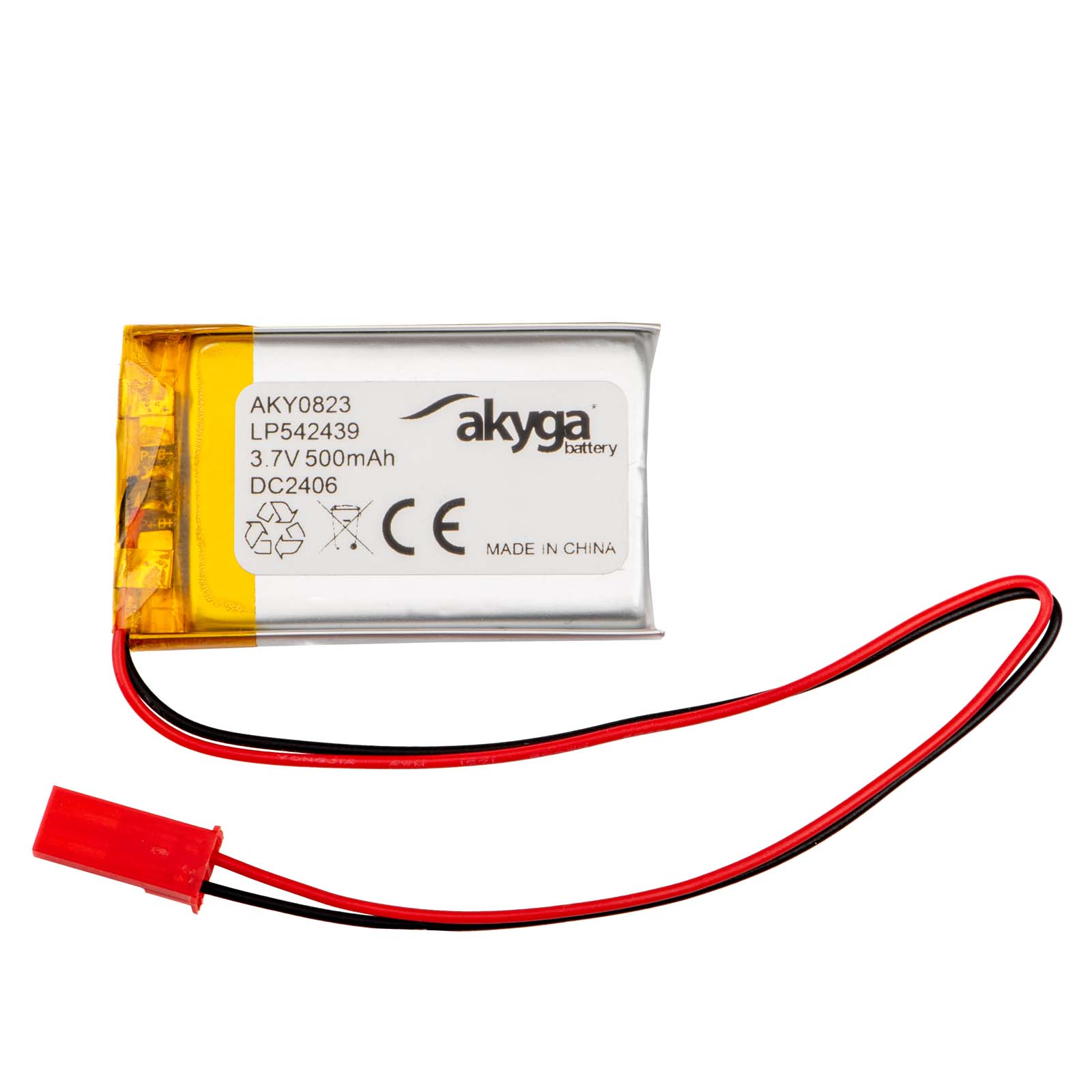 Akyga AKY0823 LP542439 Li-Po akumulators 3