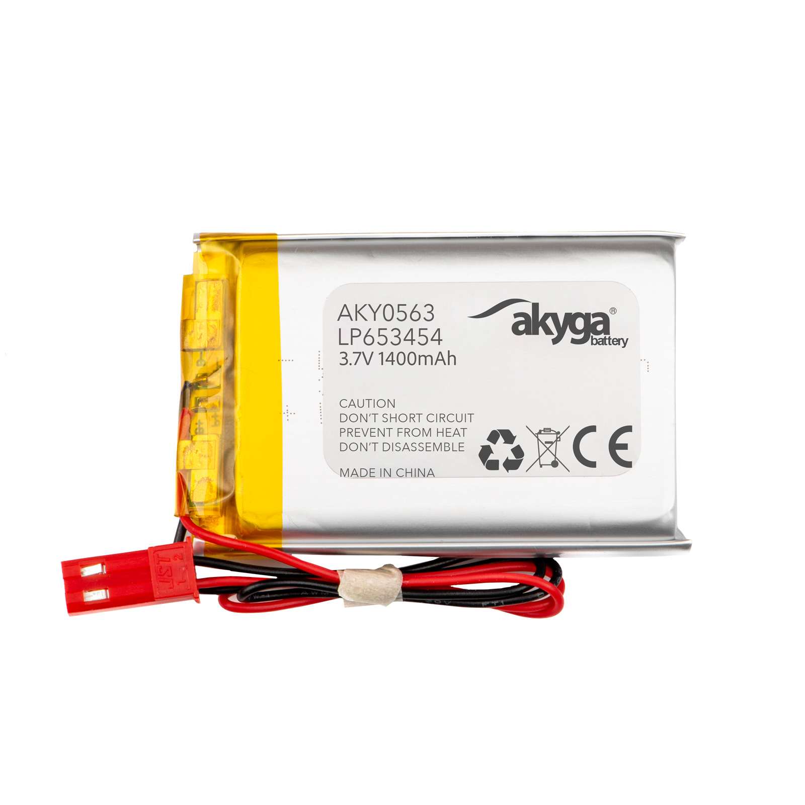 Akyga AKY0563 LP653454 Li-Po akumulators 3