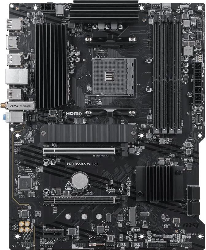 MSI PRO B550-S WIFI6E mātesplate, ATX