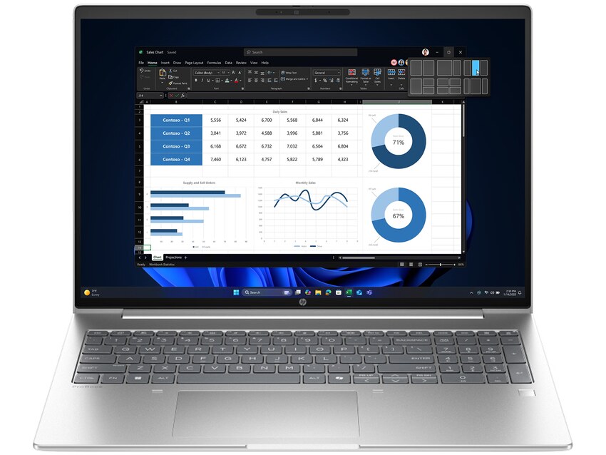 HP ProBook 4 G1i 16 portatīvais