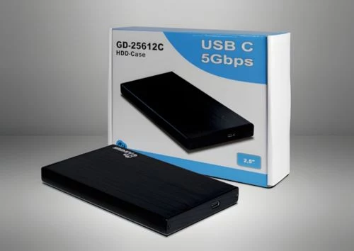 Inter-Tech Argus GD-25612C ārējais HDD korpuss