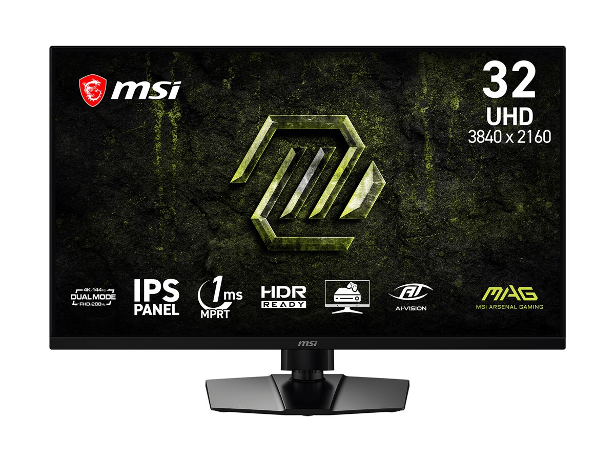 MSI MAG 321UPDDE E14 spēlēm paredzēts