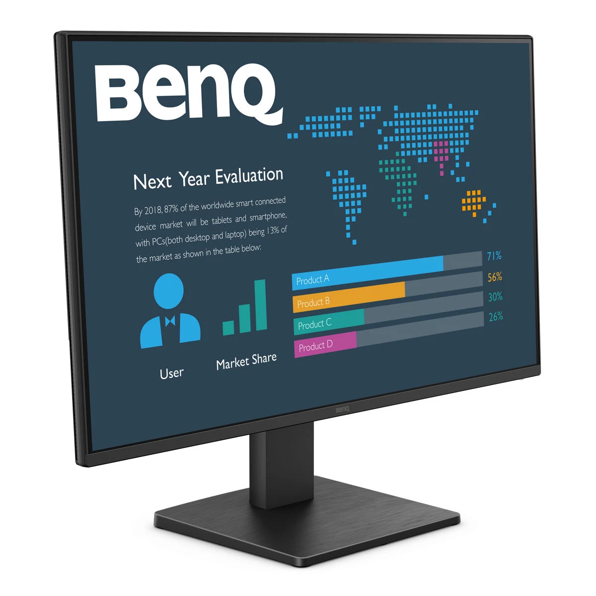 BenQ BL2491P 24" IPS datora monitors