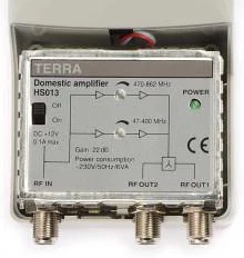 Terra HS-013 VHF/UHF pastiprinātājs, 1 ieeja