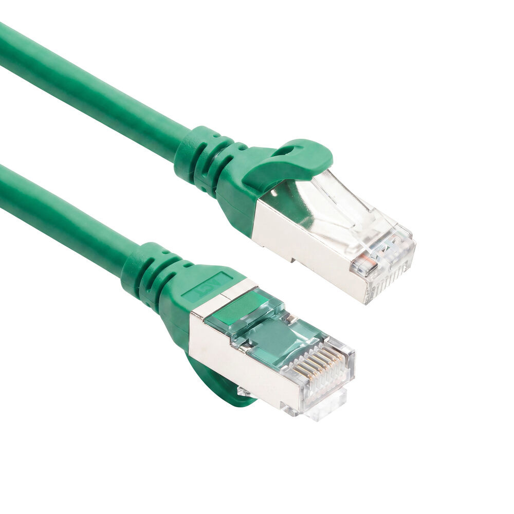 ACT FC2702 zaļš S/FTP CAT6A tīkla