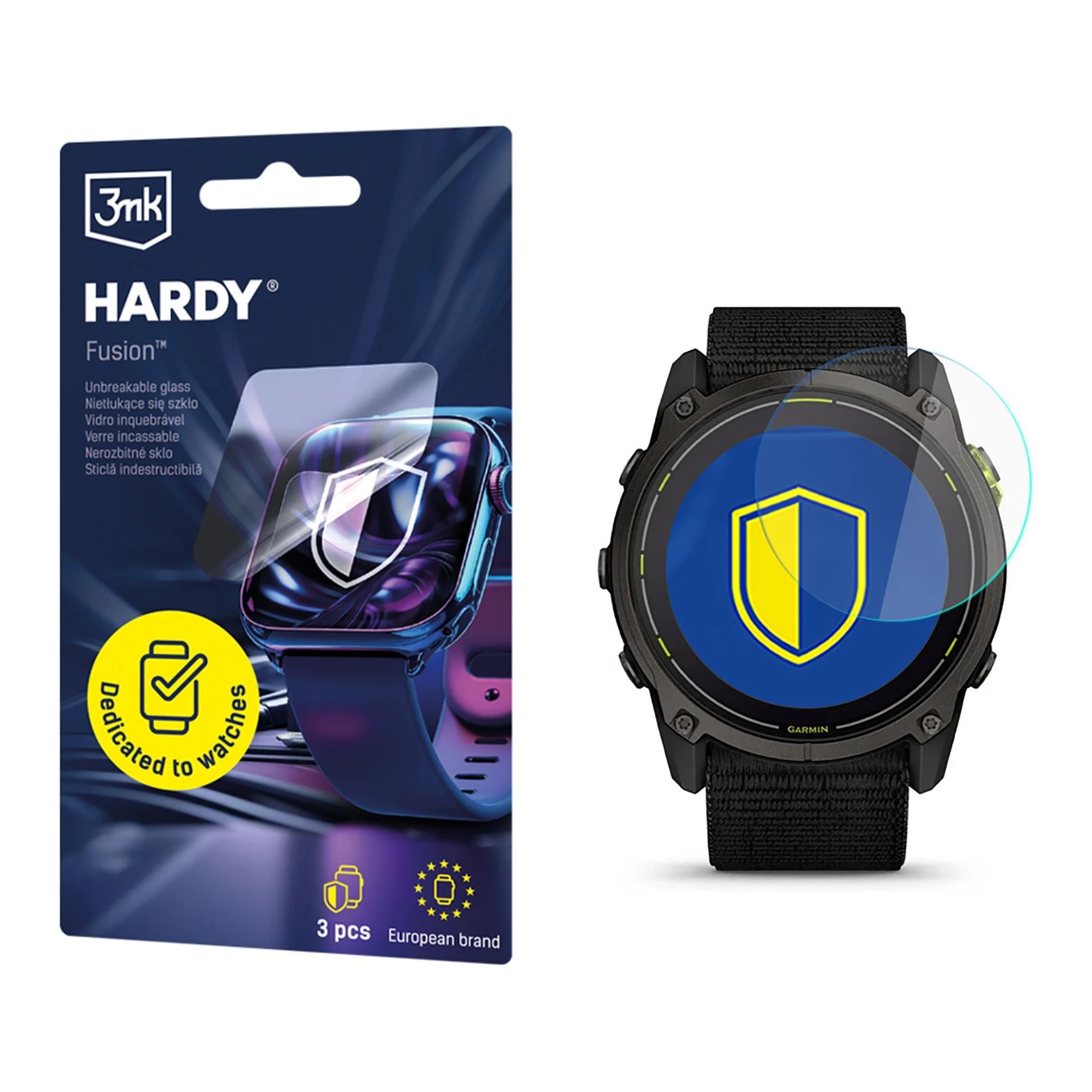 Ekrāna aizsargs 3mk Hardy Fusion Watch