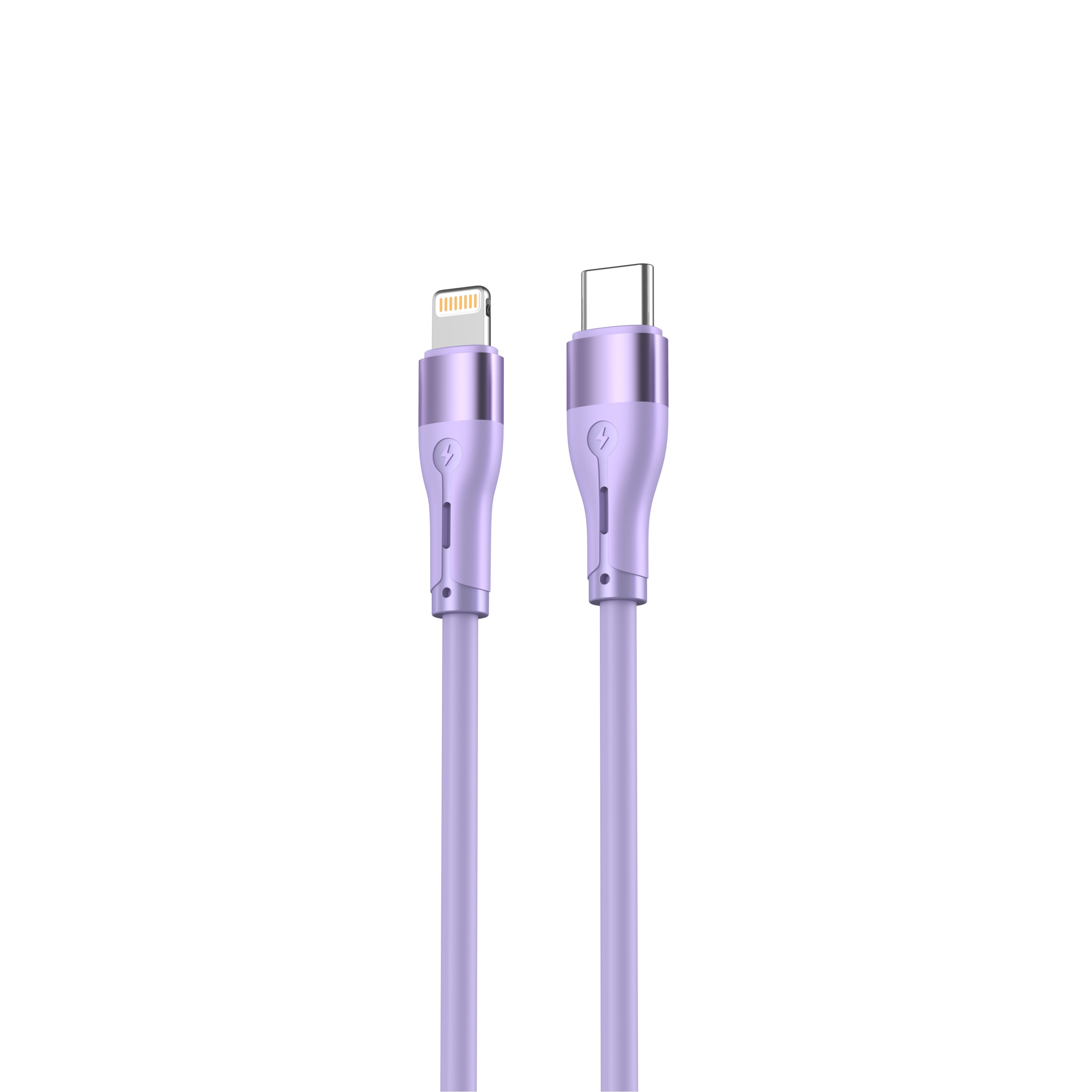 Tellur silikona vads Type-C – Lightning